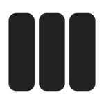 Column Triple SVG Icon